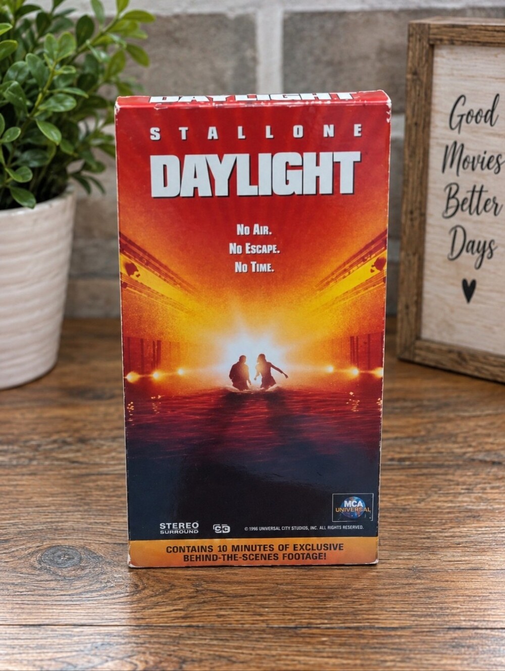 Daylight VHS (1996) – Sylvester Stallone | Action/Thriller Classic